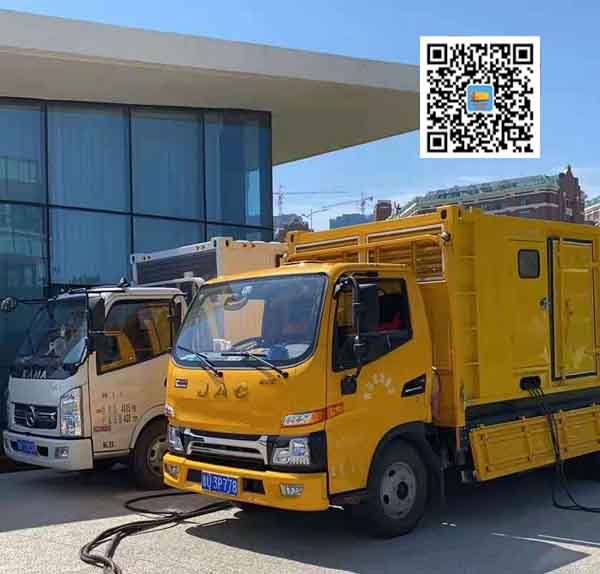 双湖出租发电车